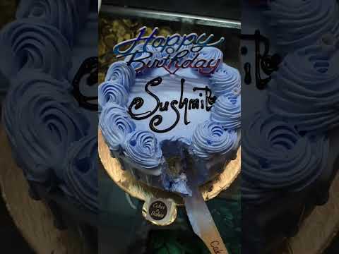 my birthday cake 🎂#sushmita #shortvideos #likeforlikes #thankyouguys #thankyouguys