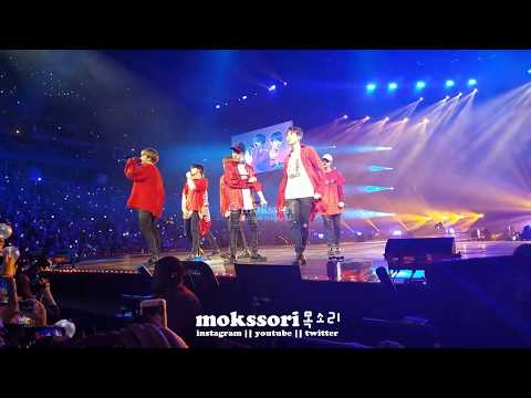 170401 BTS in Anaheim : I Need U (Group Shot) Fancam Clip