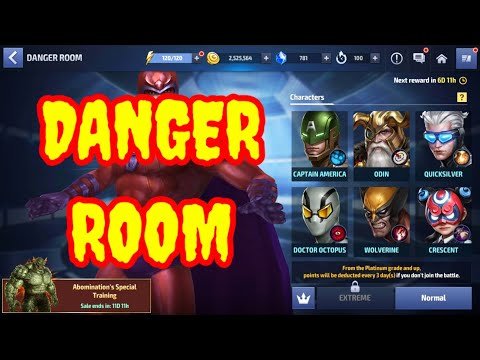 DANGER ROOM THIS WEEK (TEAM,GAMEPLAY,TIPS)