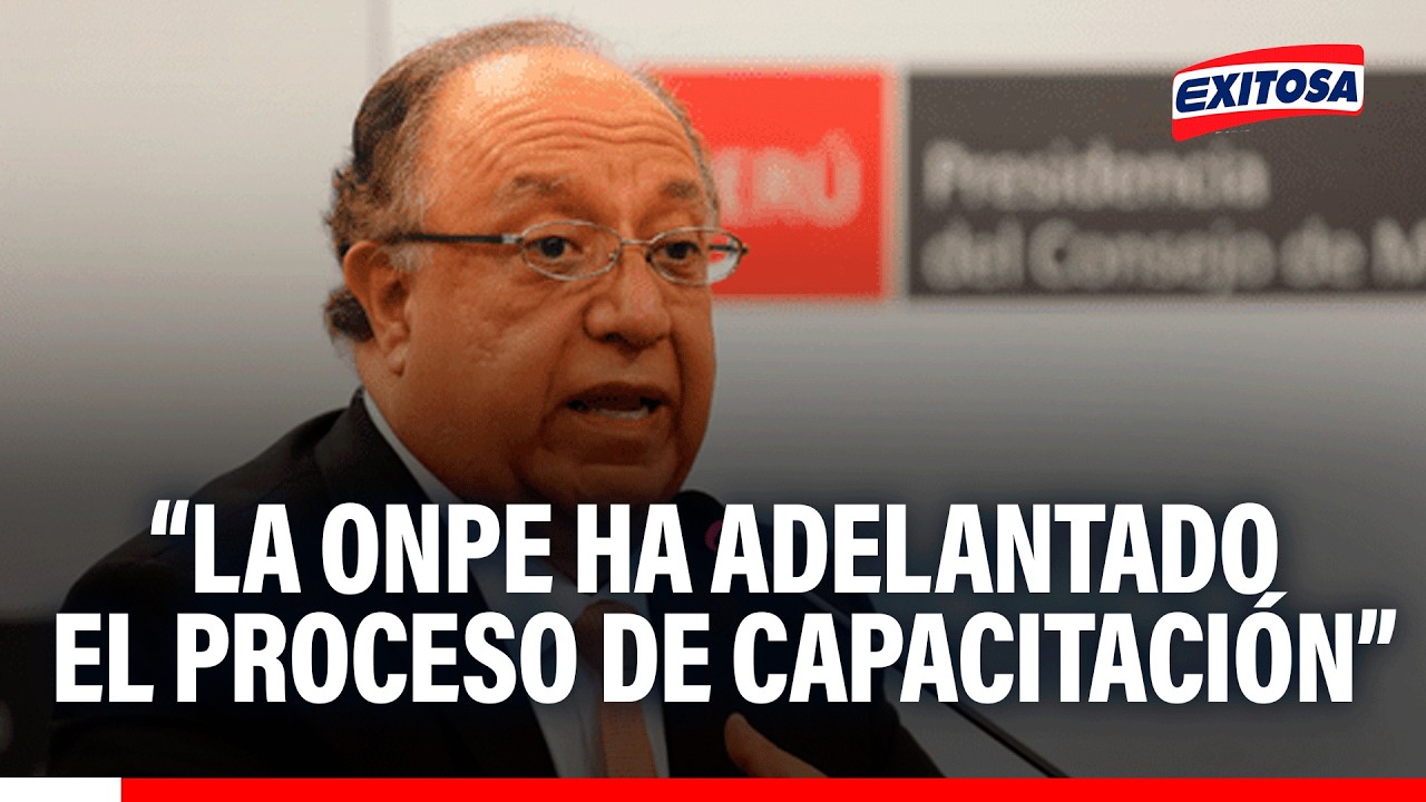 🔴🔵 “No todos se enteran de que son miembros de mesa”, sostiene Fernando Tuesta