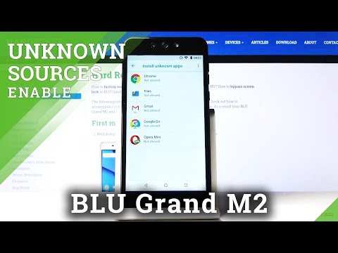 How to Enable Unknown Sources in BLU Grand M2 – Allow App Installation