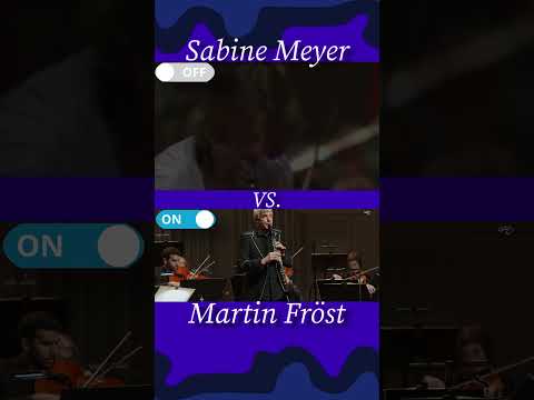 Meyer⚔️Fröst - who wins? YOU DECIDE! #clarinet #shorts