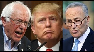 Bernie Sanders ALREADY Taking On Trump&#39;s Scam As Dems Roll Over