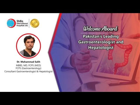 Welcome back Dr. Mohammad Salih - Leading Gastroenterologists in Pakistan