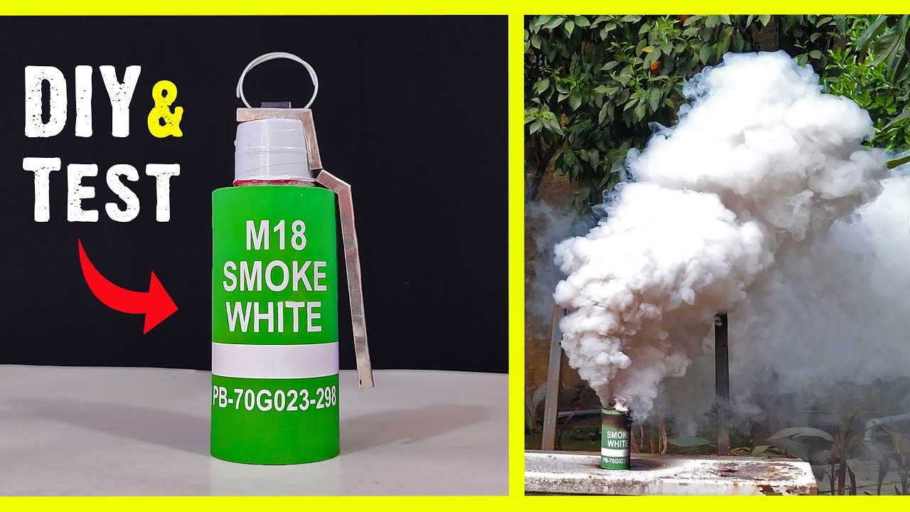DIY Powerful Smoke Effect! | White Smoke Test