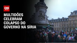 Multidões celebram colapso do governo na Síria | CNN NOVO DIA