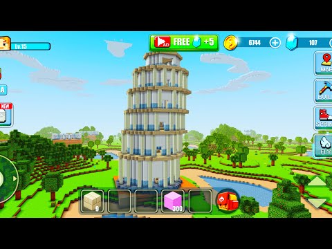 World Building Craft Gameplay #54 | Lining Tower