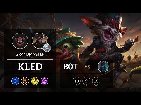 Kled Bot vs Kalista - EUW Grandmaster Patch 9.23