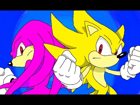 SUPER SONIC VS KNUCKLES!!! #shorts