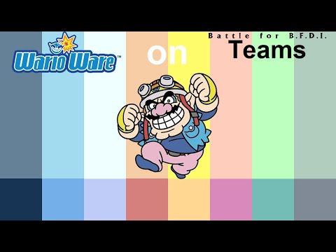 If WarioWare Characters were on BFB Teams