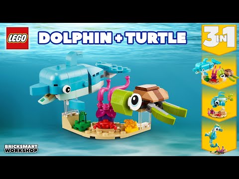31128 Dolphin + Turtle Speed Builds + Review