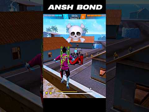 I, m Ansh Bond 💀 #shorts #freefire #trendingvideo
