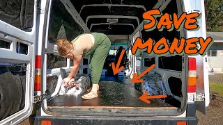 Simple and Cheap Van Subfloor - DIY Camper Conversion