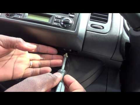 Nissan micra demonter autoradio