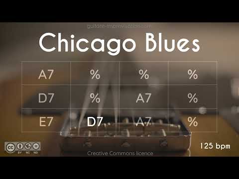 Chicago Blues Shuffle (A) : Backing Track