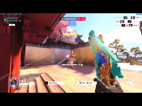 Gale Top 500 Hitscan Main - McCree! 38 elims! [ Overwatch Season 28 ]