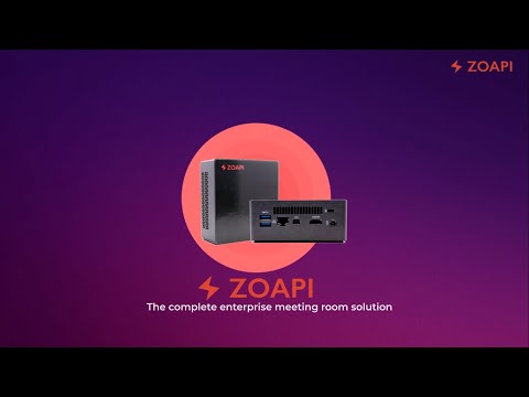 Video Conferencing with Zoom, Skype, MS Teams on Zoapi Hub