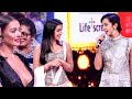Sisters Nikki Galrani Sanjjanaa Galrani Shared An Amazing Bonding On The South Movie Awards Stage