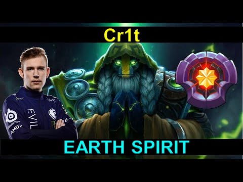 EG.CR1T MASTER TIER EARTH SPIRIT GAMEPLAY