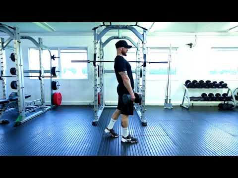 DB Split Stance Romanian Deadlift