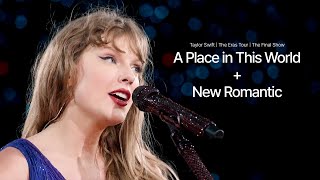 [자막] Taylor Swift (테일러 스위프트) - A Place in this world + New Romantics 가사/해석 [The Final Show LIVE]