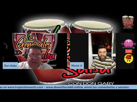 🎙️🎧Los Generales De La Salsa Con Don Gaby Presenta a Morist Jiménez Jr.🎙🎧