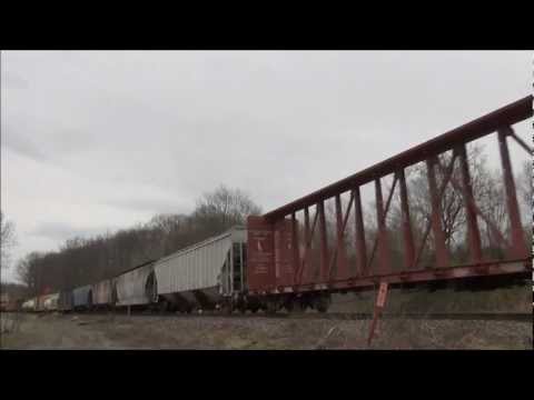 Chasing CP 450 From Mechanicville, NY to Ballston Lake, NY with Rare Leaser Power Leading 4/11/12
