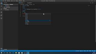 Using Visual Studio Code to make a website