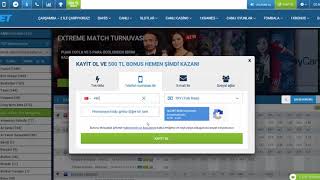 1xBet'e nasıl kayıt olunur?