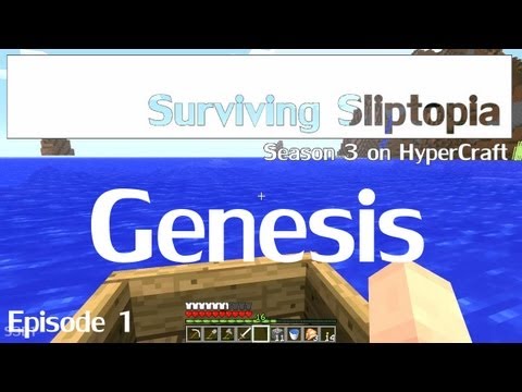 Surviving Sliptopia S3 Ep.1 - Genesis ( A Minecraft Let's Play )