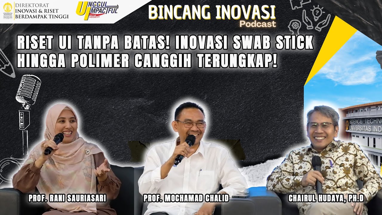 Riset UI Tanpa Batas! Inovasi Swab Stick hingga Polimer Canggih Terungkap!