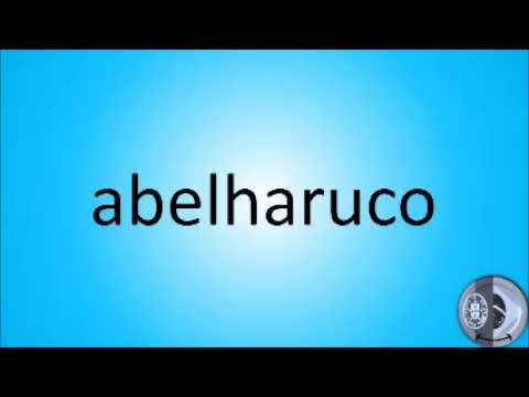 How to say abelharuco