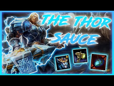 THIS IS HOW YOU PLAY THOR SOLO IN SEASON 9! - SMITE Conquest Gameplay