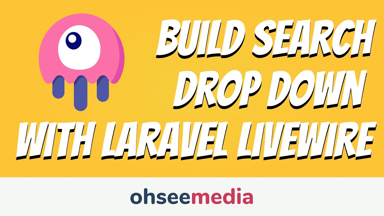 How to build a search drop down with Laravel Livewire!