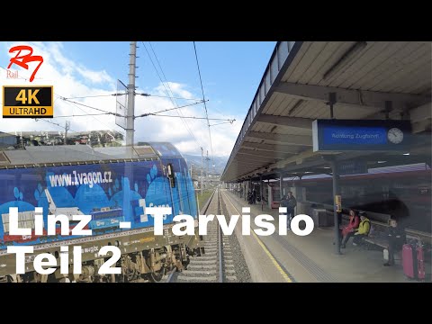 Führerstandsmitfahrt / Linz - Tarvisio Teil 2 / 27.04.2023