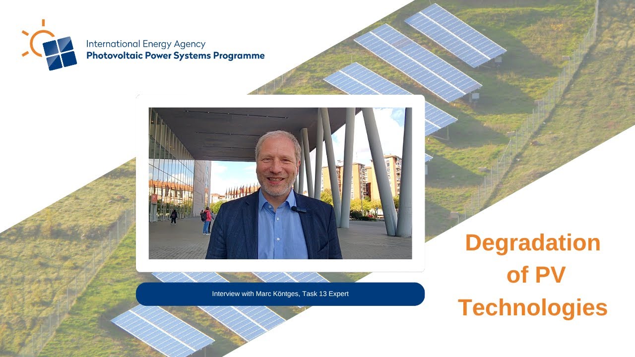 Degradation of PV Technologies, Interview, Marc Köntges, Task 13 Expert