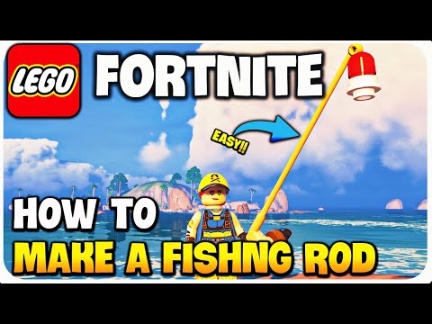 How to Make a Fishing Rod in LEGO FORTNITE (Easy Method)