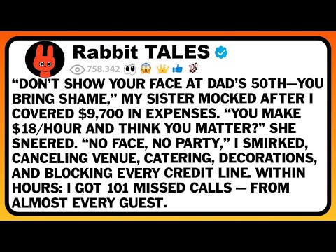 “Don’t Show Your Face At Dad’s 50th — You Bring Shame,” My Sister Mocked After I Covered $9,700 In