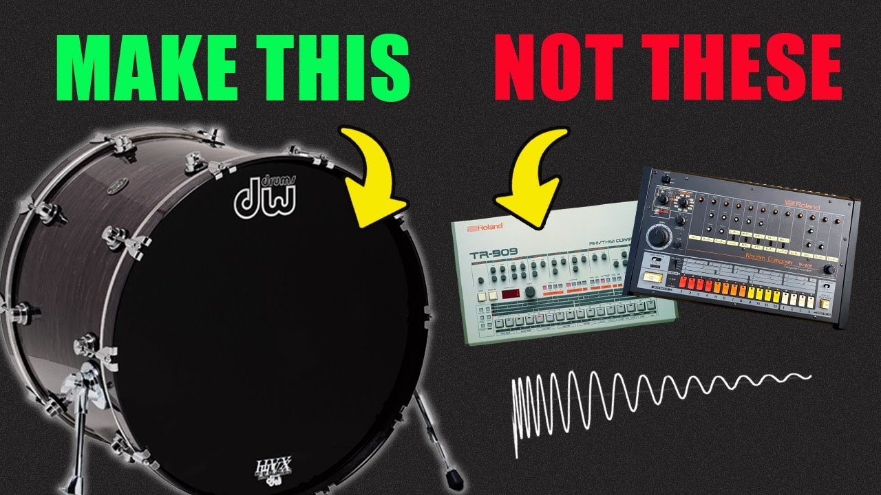 Synthesize Kick drums that sound REAL using the power of FM