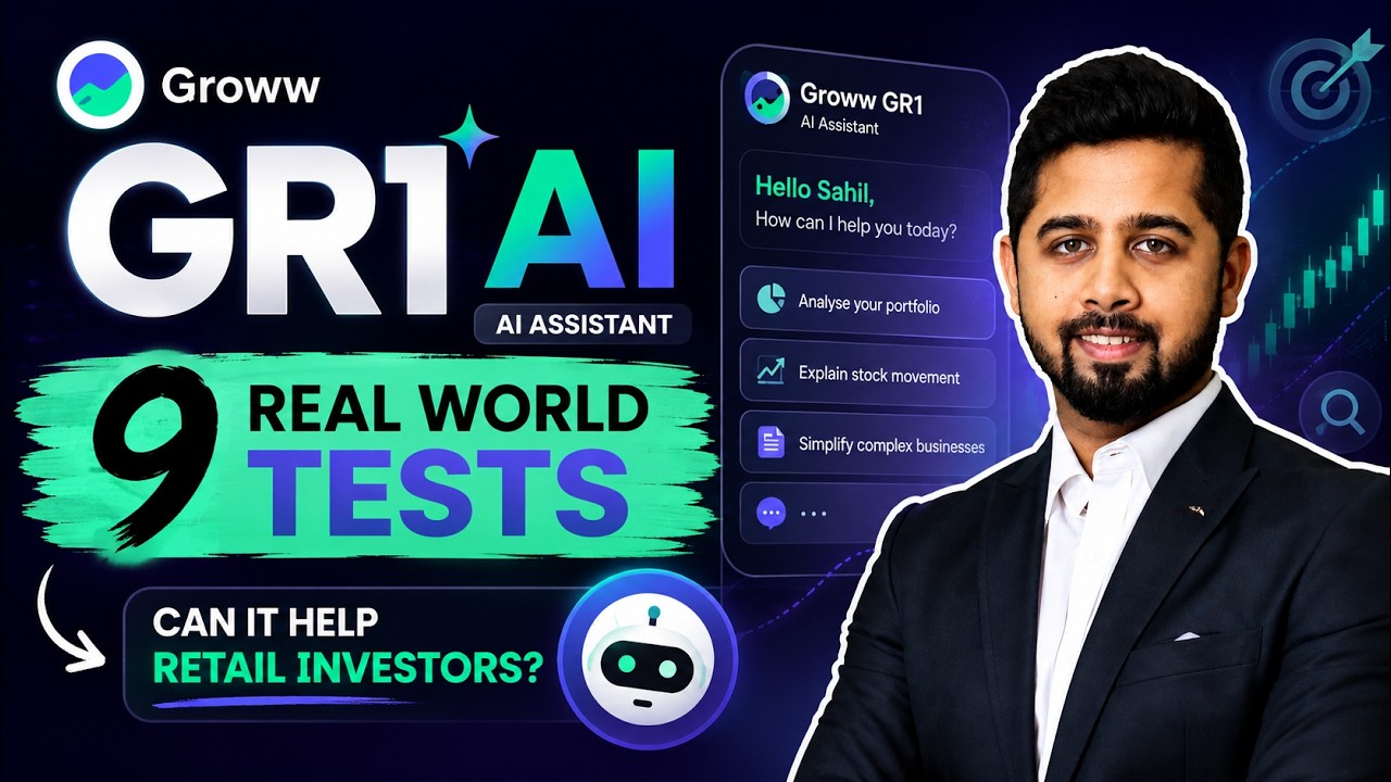 How Smart is Groww’s GR-1 AI tool? (9 Real Portfolio & Market Tests)