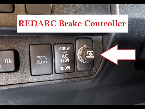 REDARC Electric Trailer Brake Controller - Installed on 2021 Toyota Tacoma