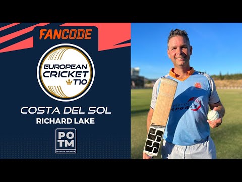 POTM: R.Lake - Group C, Match 4 - CDS vs MAD  Highlights | FanCode ECS Spain, 2022 Day 5 | ECT22.078