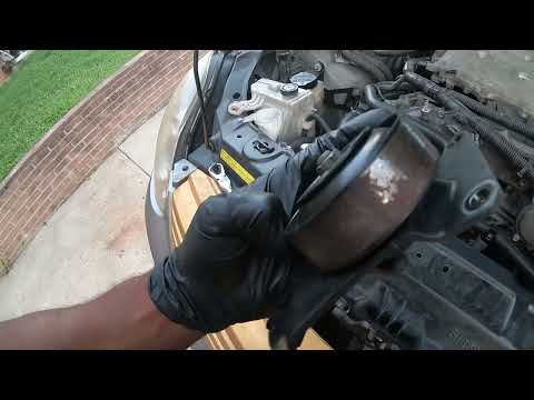 2004 G35X Drive Belts And Tensioner Replacement/ Noise Fix!!