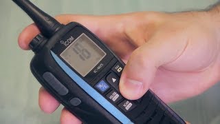 Icom IC-M25 EURO kézi hajórádió