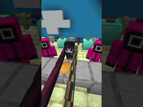 When 999IQ Demon Slayer Anime Plays The Squid Game Dalgona Candy | Monster School Minecraft
