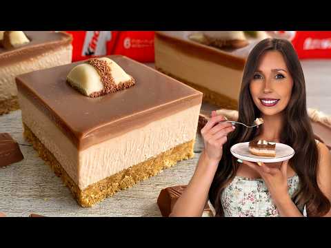 The Best Kinder Cheesecake Bars