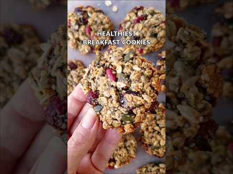 Healthy Cookies For Breakfast?! Make Them Today! 🍪