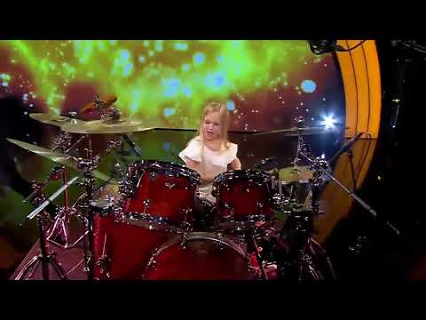 10 Year Old Drummer Johanne Astrid