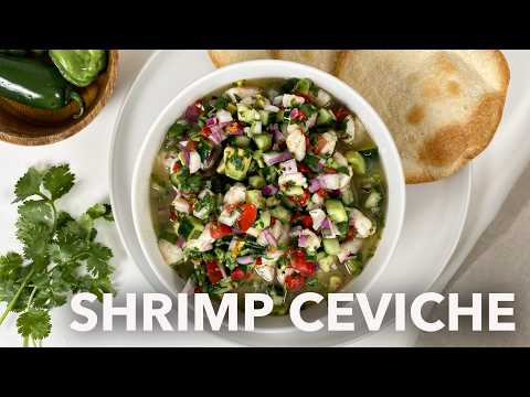 Fresh Shrimp Ceviche Recipe | Easy & Delicious!