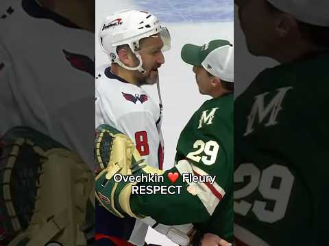 Alexander Ovechkin empêche à ses coéquipiers de quitter avant d’avoir salué Marc-André Fleury! 🌸